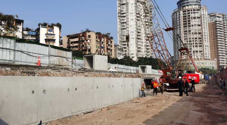 华构科技力保乐山市重大民生项目乐山滨河路拓宽工程建设.jpg