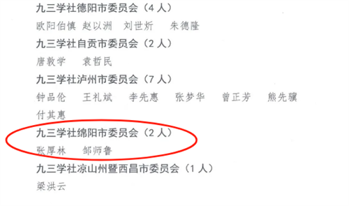 九三学社绵阳市委员会基层组织和社员荣获社省委会多项表彰2.png